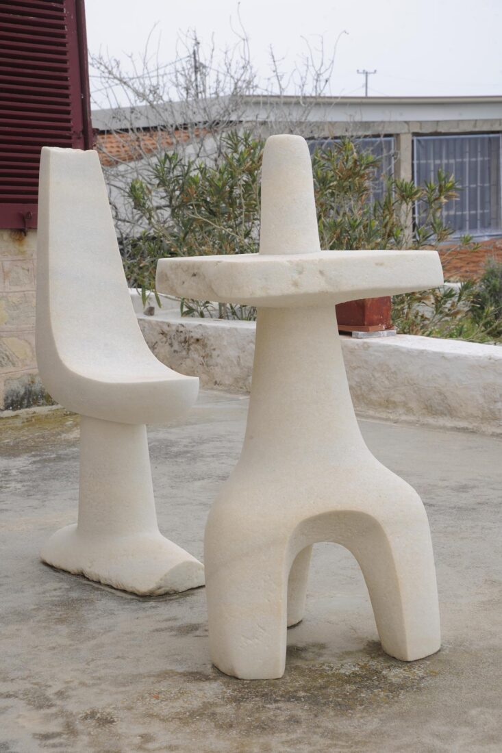 Table and Seat (Paros)