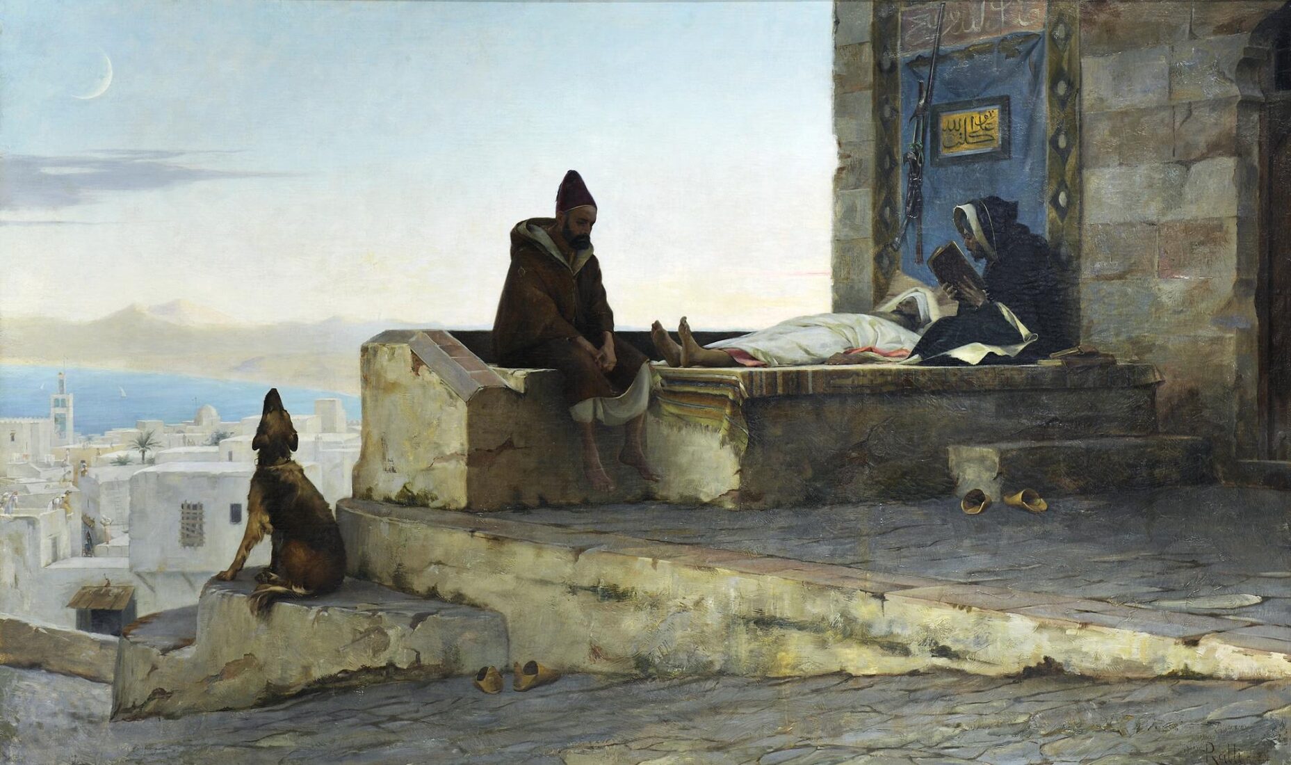 Vigil of the Dead Pasha of Tangiers - Rallis Theodoros