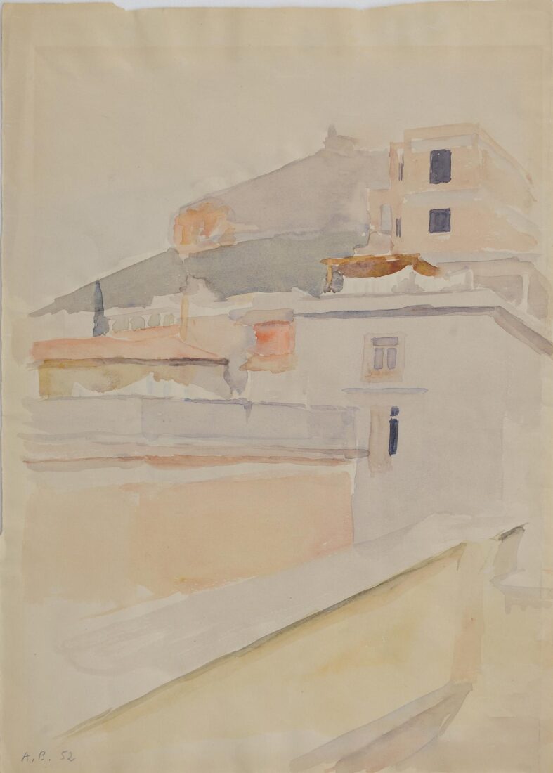 Athenian Houses and Lycabettus Hill - Vourloumis Andreas