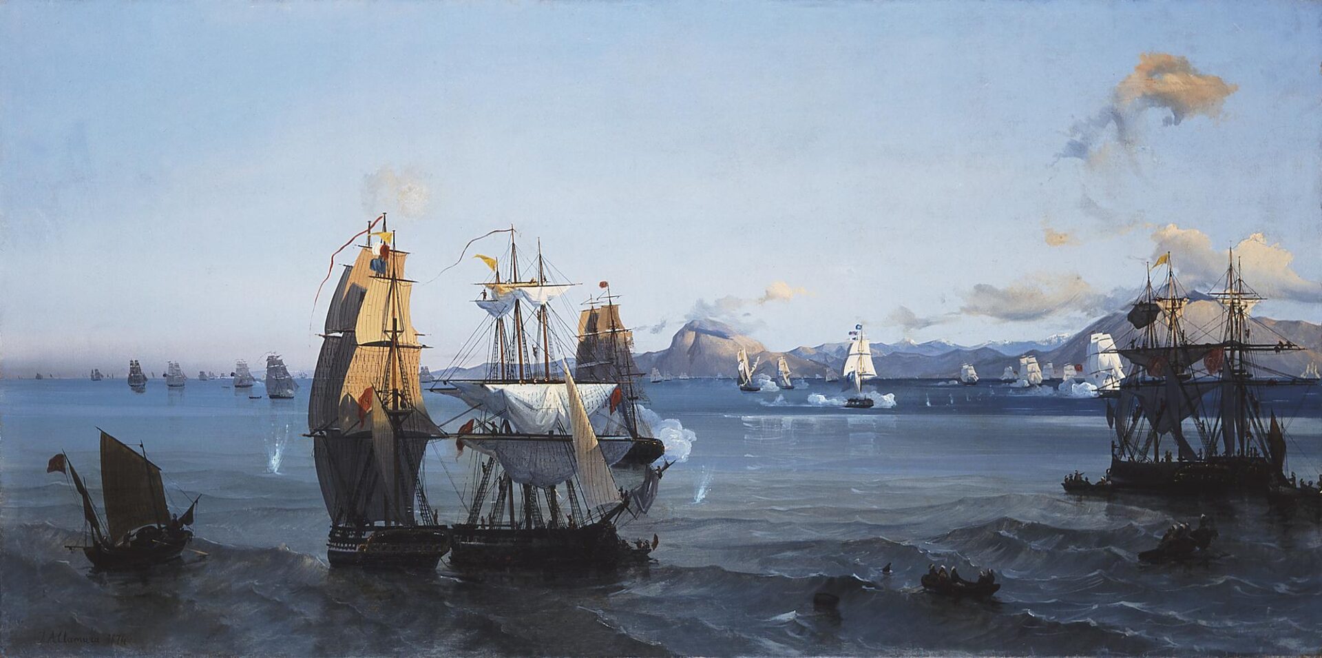 The Naval Battle of Rion-Antirrion - Altamouras Ioannis