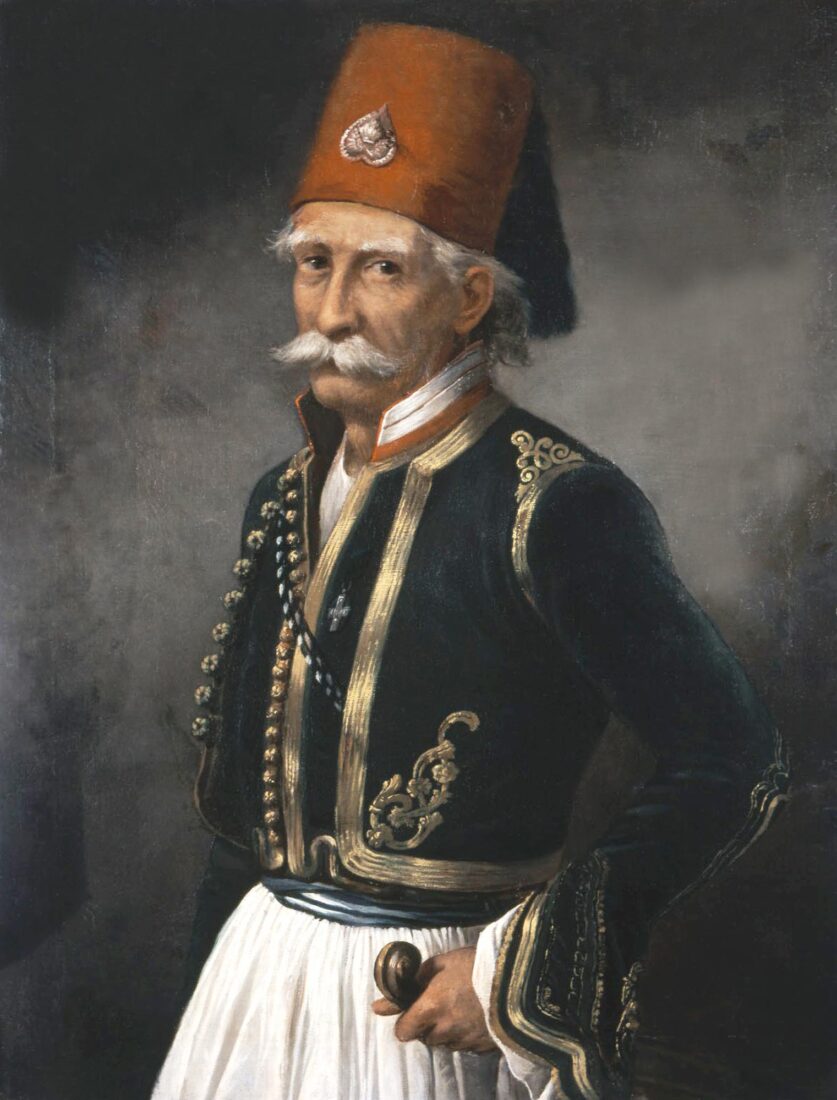 Portrait of the Fighter Panagiotis Giatrakos - Prosalendis Spyridon