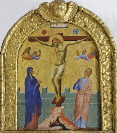The Crucifixion - Veneziano Paolo, attributed to a collaborator
