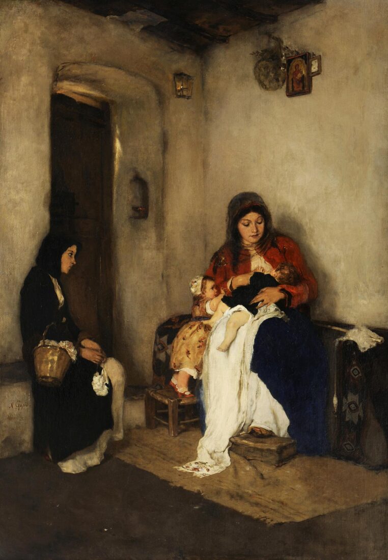 Ψυχομάνα, Γύζης Νικόλαος, 1882–1883