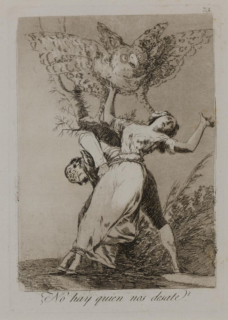 Δεν βρίσκεται κανείς να μας λύσει;, Goya y Lucientes Francisco, 1803