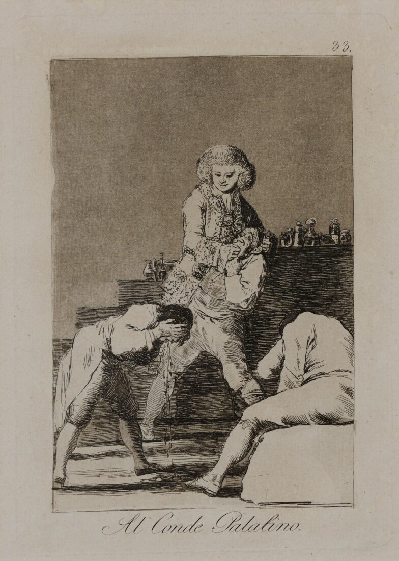 Προς τον Παλατιανό κόμητα, Goya y Lucientes Francisco, 1803