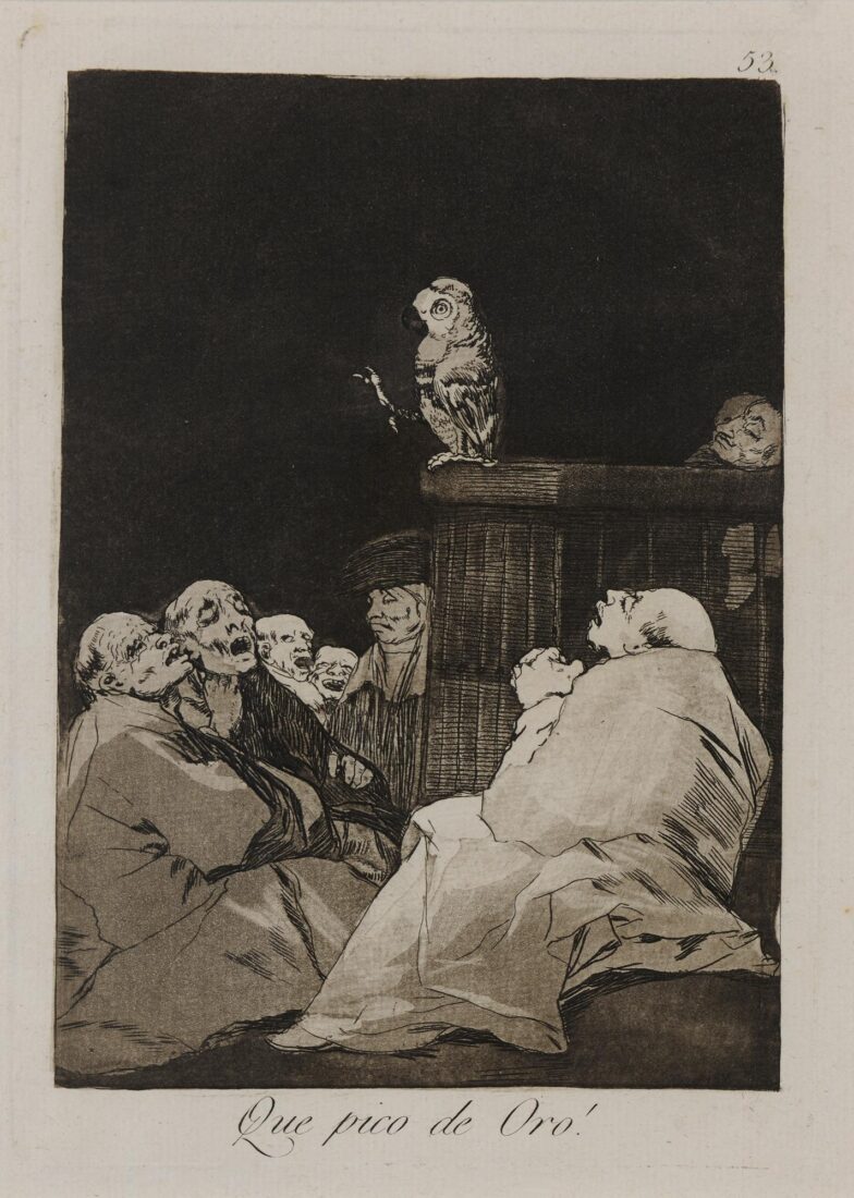 Γειά σου χρυσόστομε!, Goya y Lucientes Francisco, 1803