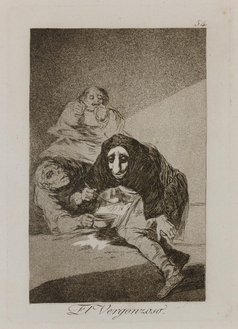 Ο ντροπαλός - Goya y Lucientes Francisco