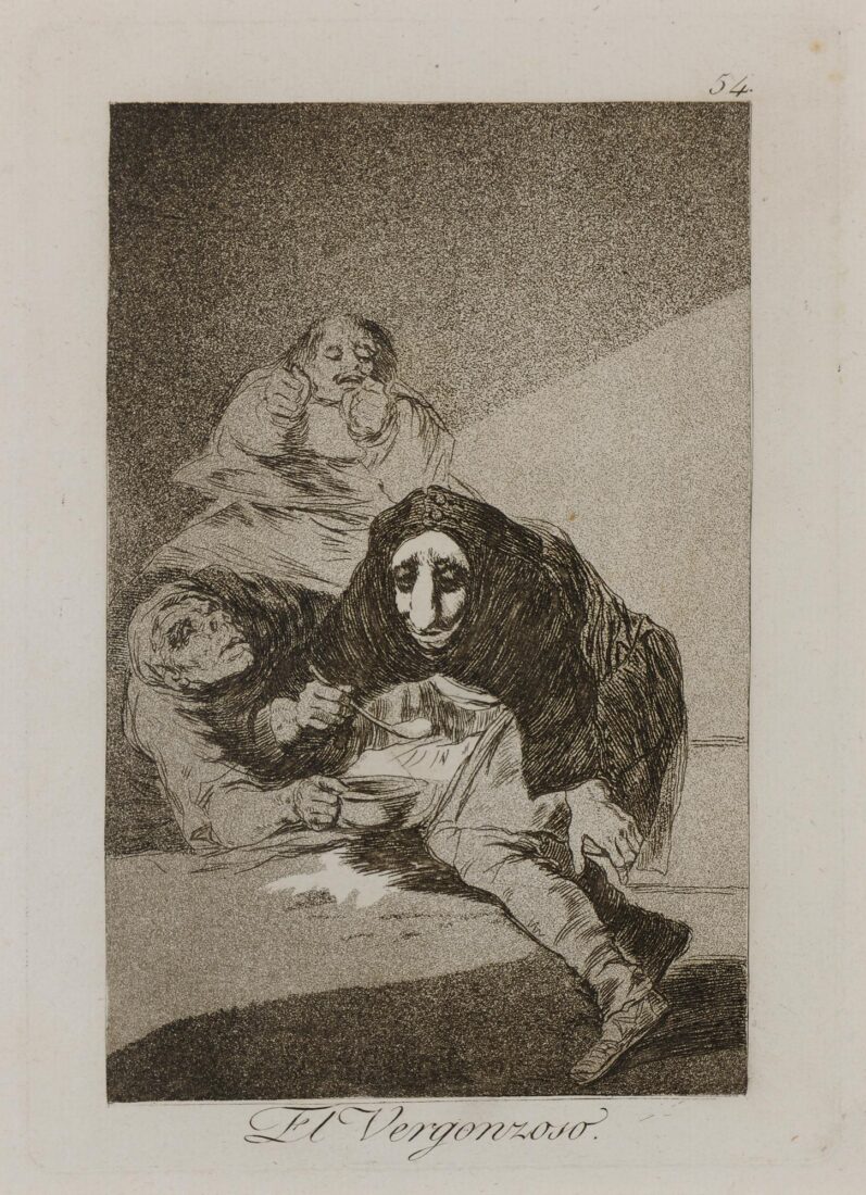 Ο ντροπαλός, Goya y Lucientes Francisco, 1803