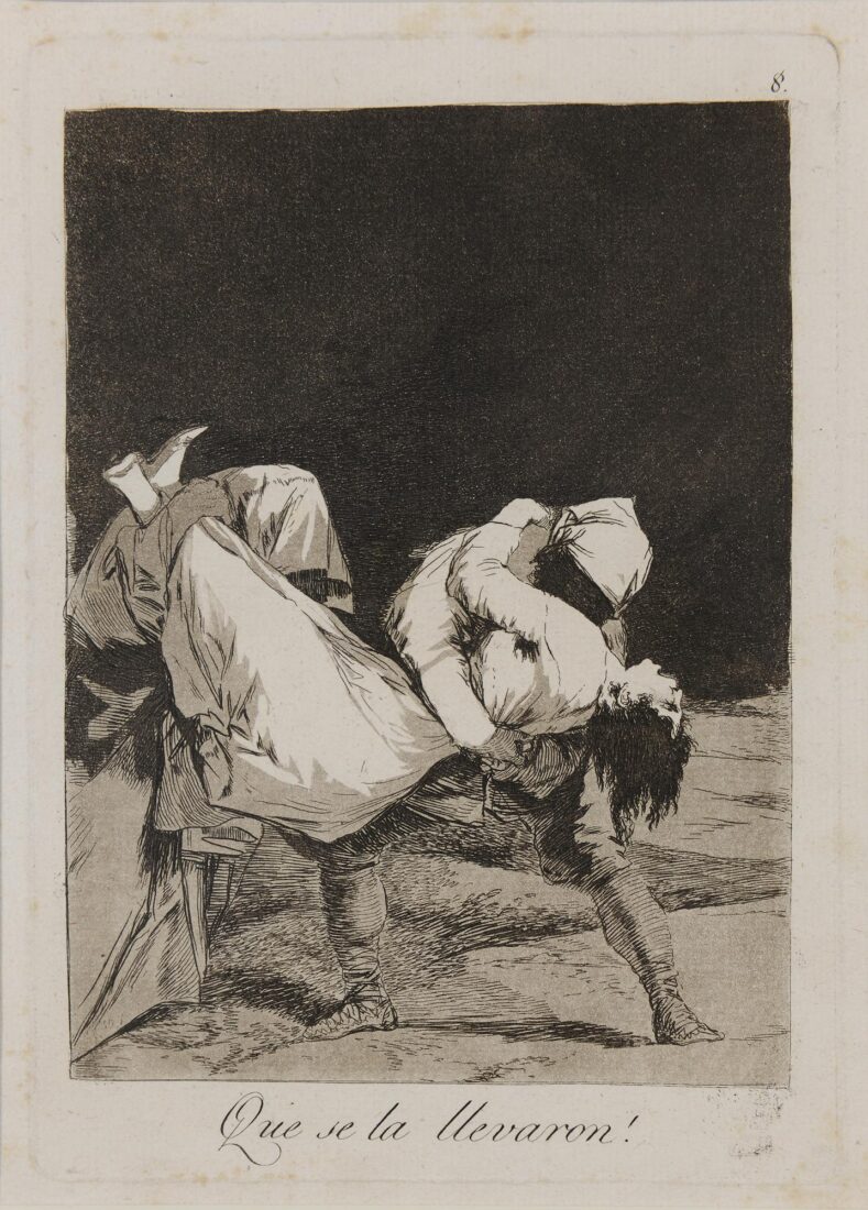 Ώστε την απήγαγαν!, Goya y Lucientes Francisco, 1803