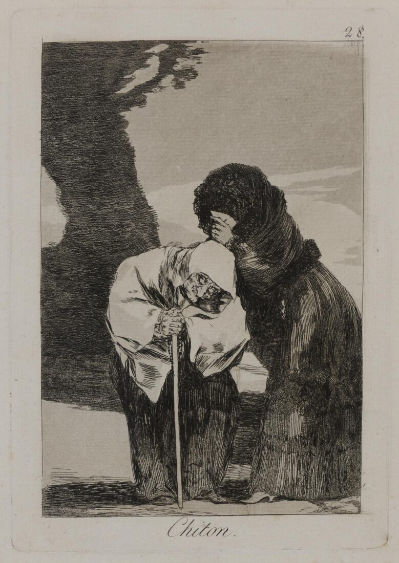 Σουτ!, Goya y Lucientes Francisco, 1803