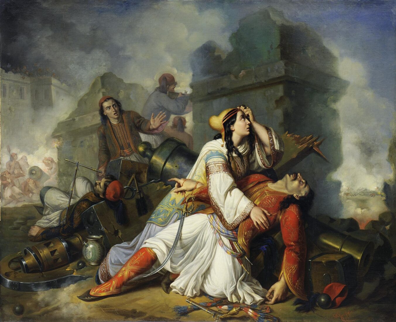 The Death of Lambros Tsavellas - Vivo Donato Francesco de