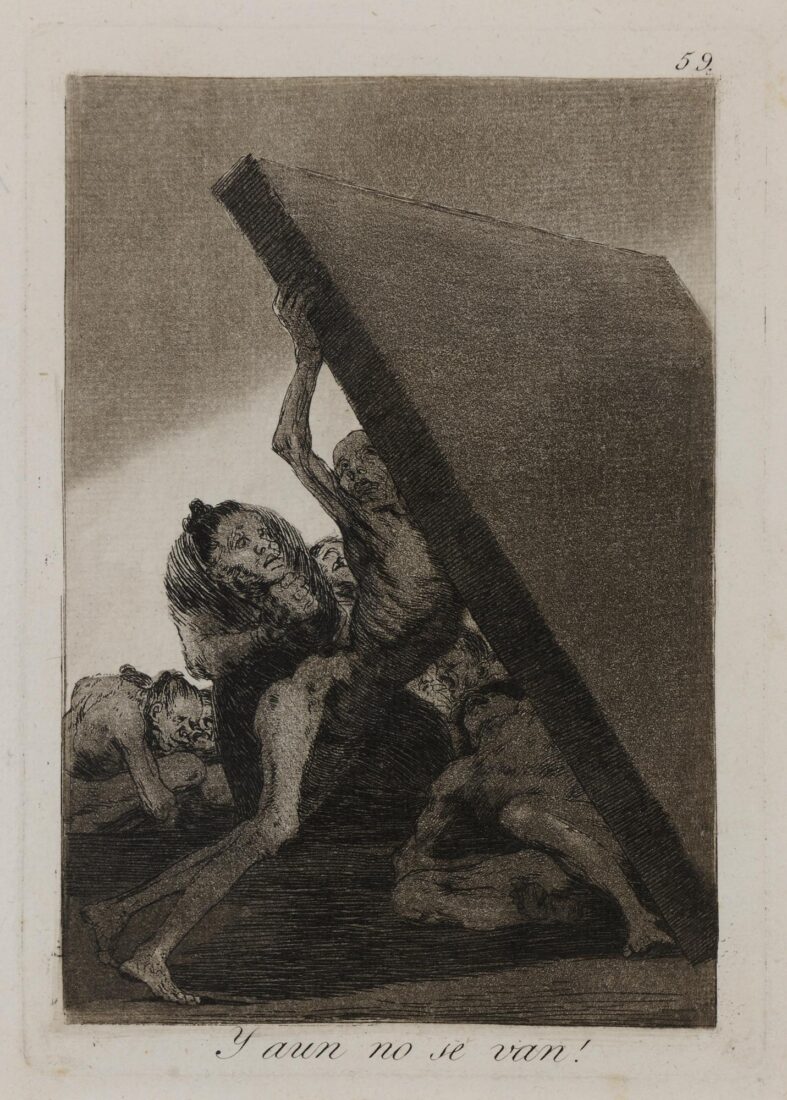 From the series “Los Caprichos” – And still they don’t go! - Goya y Lucientes Francisco