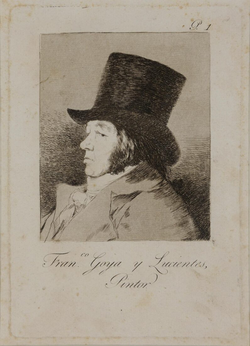 From the series “Los Caprichos” – Francisco Goya y Lucientes, painter - Goya y Lucientes Francisco