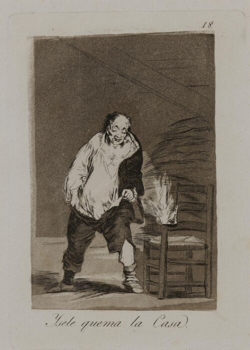 Και του καίγεται το σπίτι - Goya y Lucientes Francisco