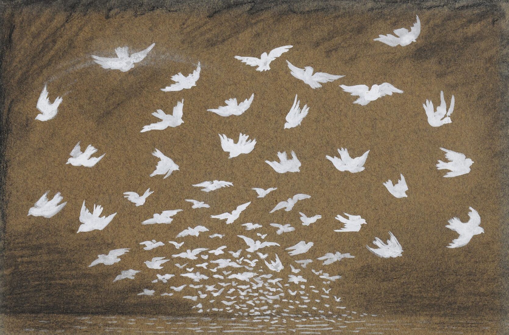 “The Irruption of the Pigeons” - Aravadinos Panos