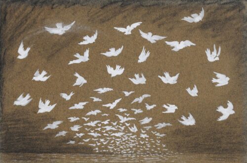 “The Irruption of the Pigeons” - Aravadinos Panos