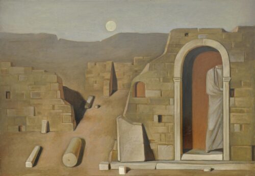 Landscape with Archeological Ruins - Karavouzis Sarantis