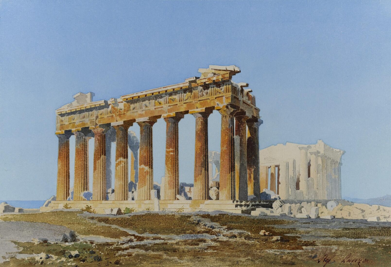 The Parthenon - Lanza Stefanos