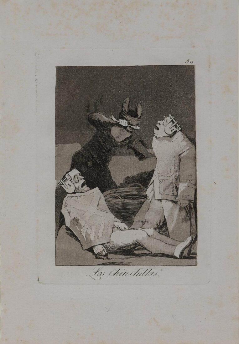 From the series “Los Caprichos” – The Chinchillas