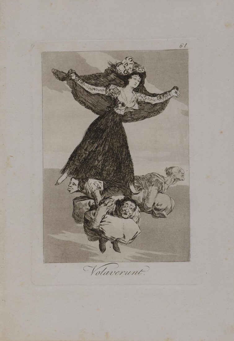 From the series “Los Caprichos” – They have flown