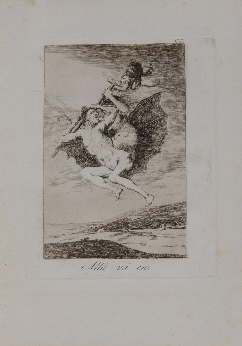 From the series “Los Caprichos” – There it goes