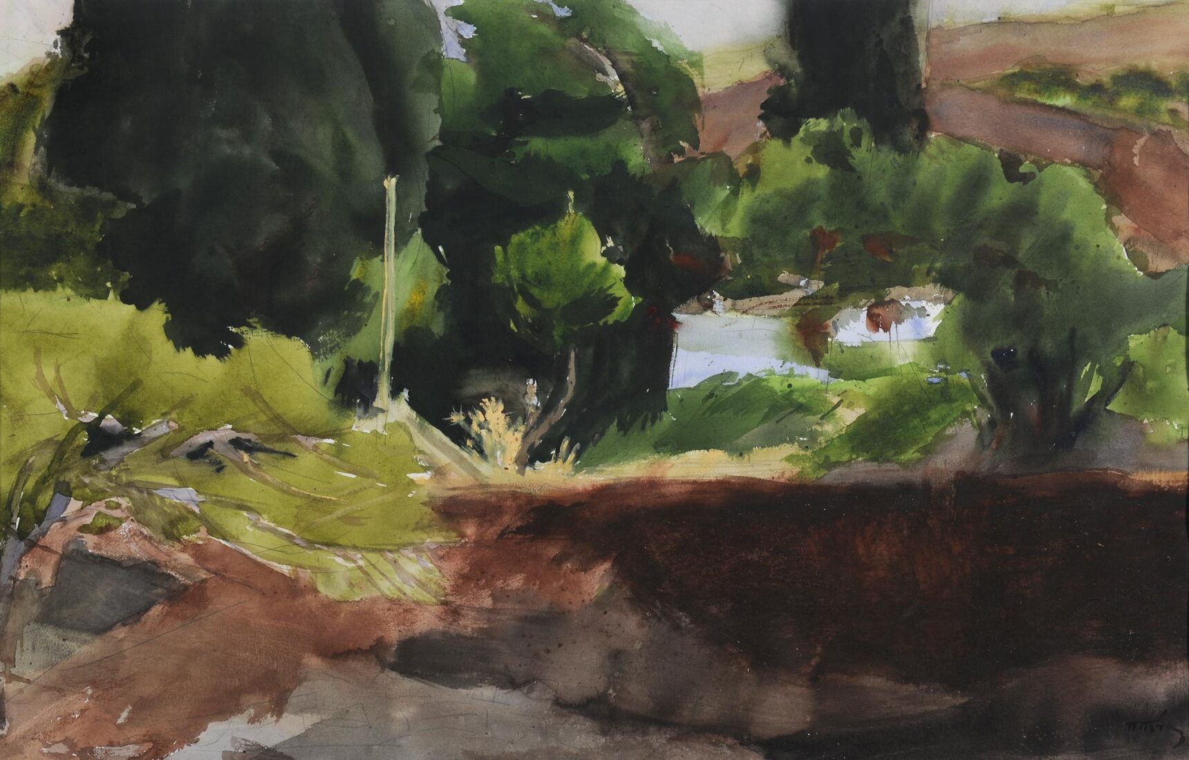 Hydra, Landscape