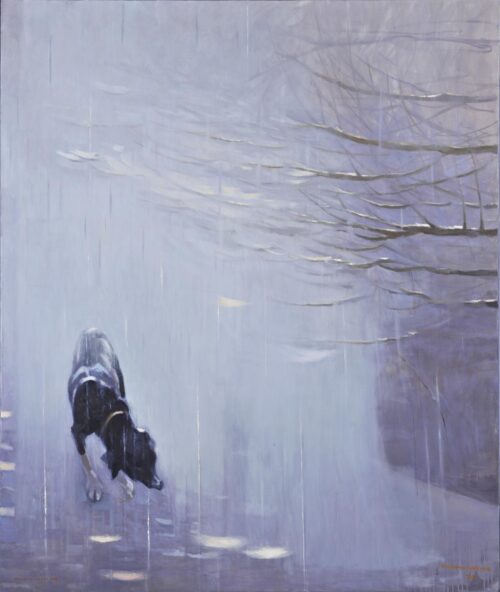 Dog in the rain - Μαρούδα Καλλιρρόη