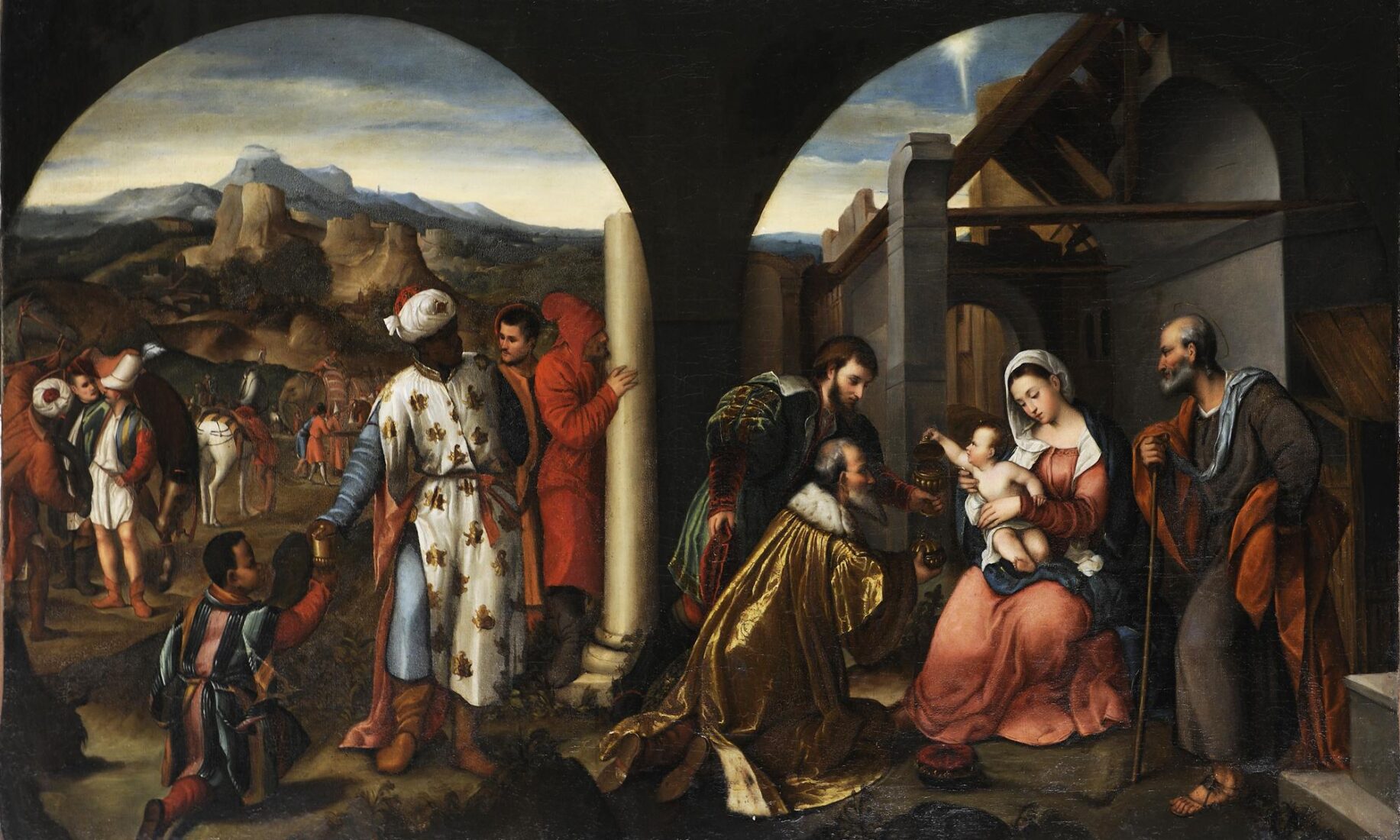 The Adoration of the Magi - Pavlidis Minotos Petros
