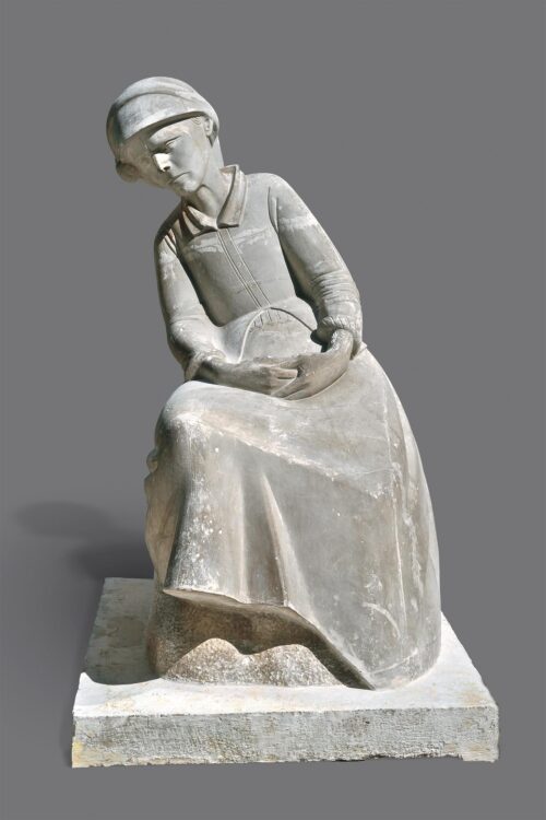 Seated Mother (Endurance) - Kapralos Christos