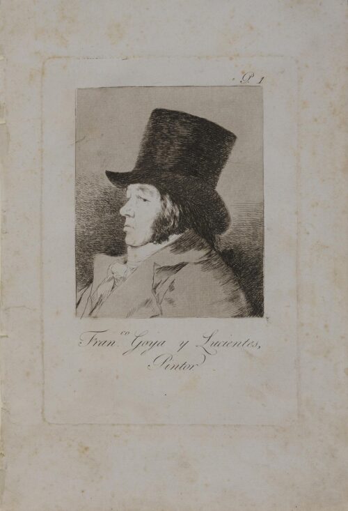 From the series “Los Caprichos” – Francisco Goya y Lucientes, painter - Goya y Lucientes Francisco
