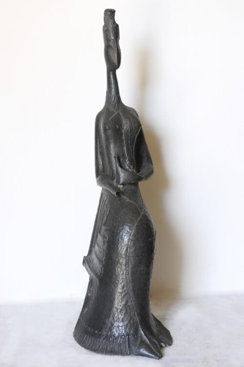 Seated Female Figure - Kapralos Christos