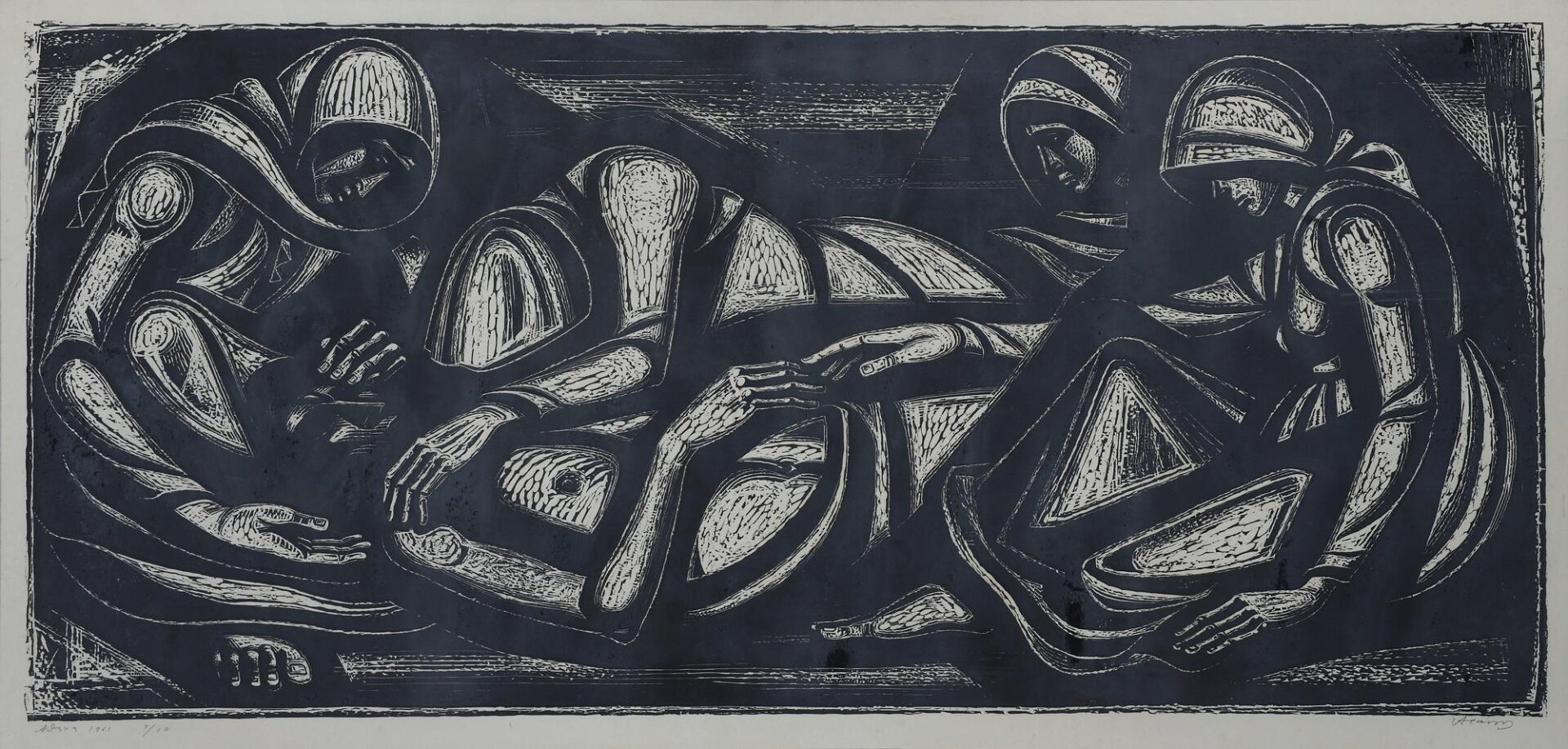 Detail of the Civil War. The Dead - Tassos (Alevizos Anastasios)